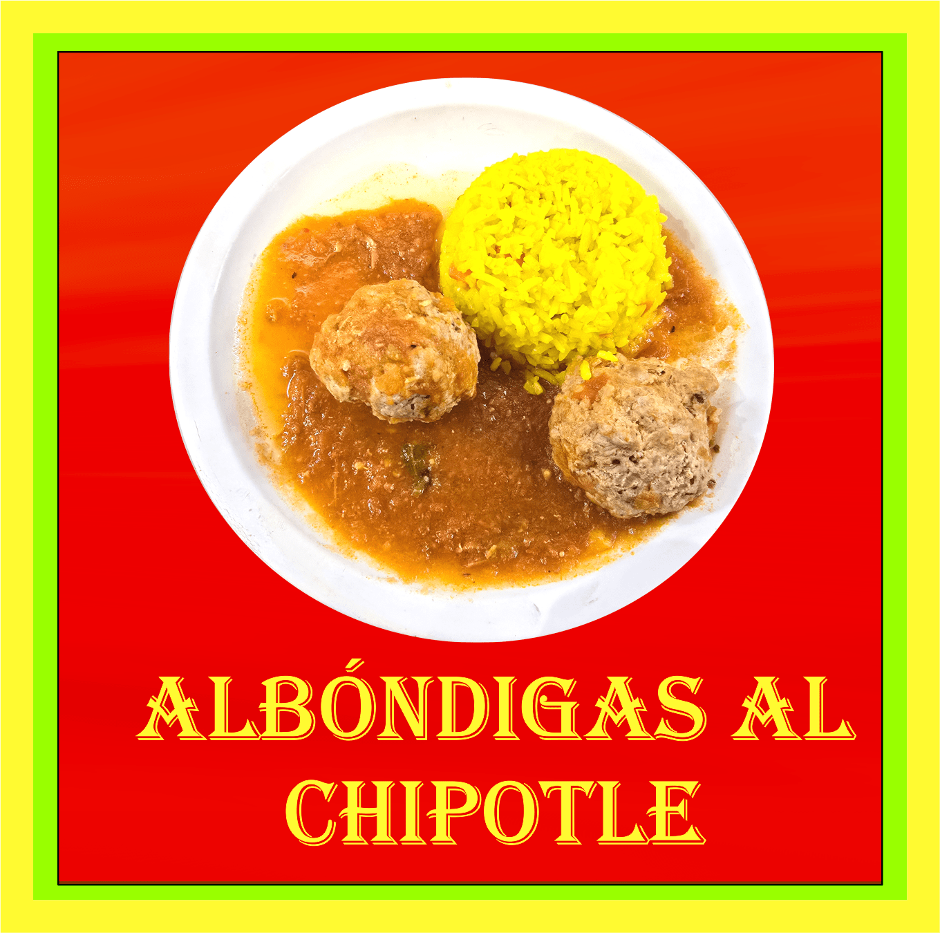 albóndigas al chipotle min