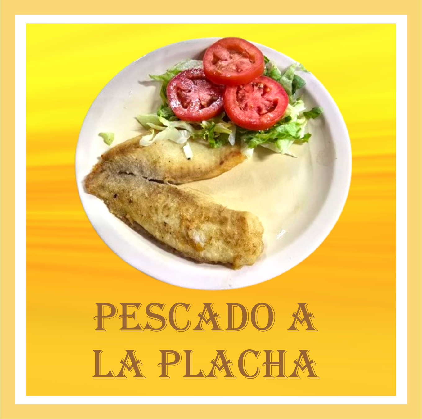 pescado a la plancha
