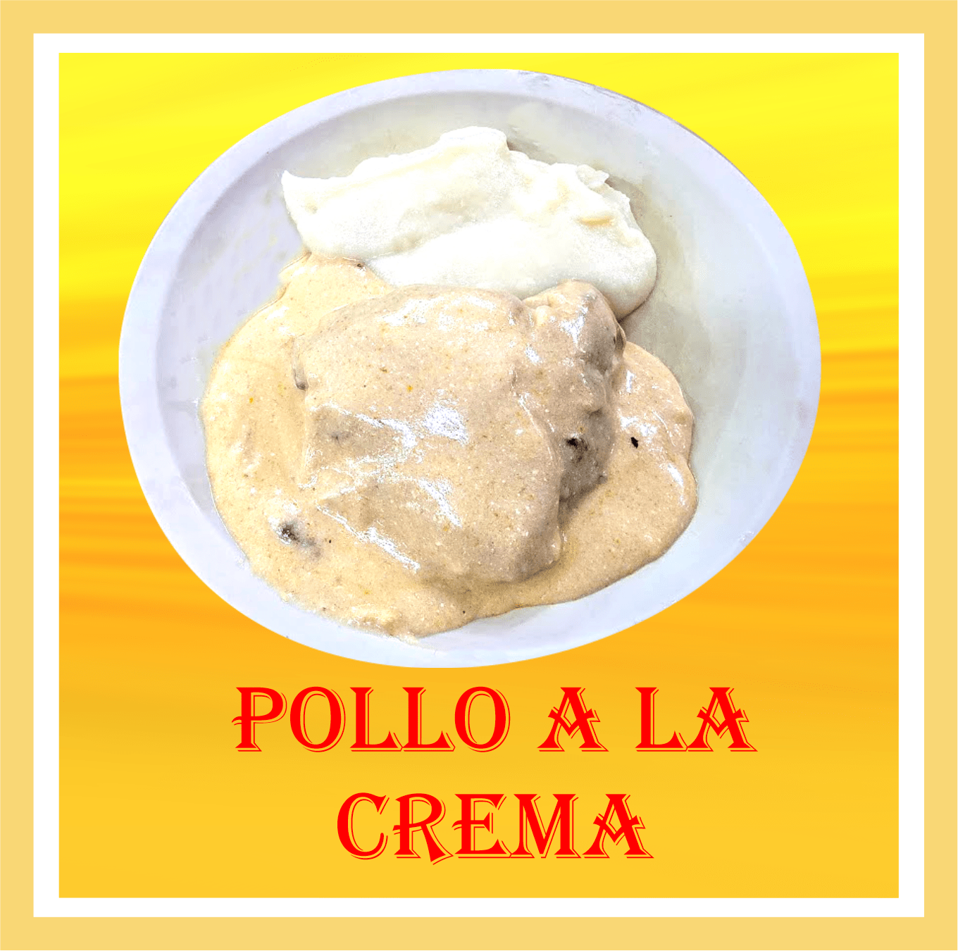 pollo a la crema min