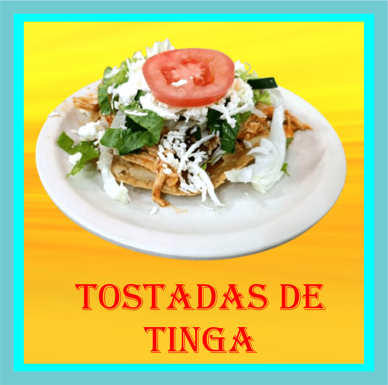 tostada de tinga min